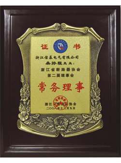 信基斷路器協(xié)會常務(wù)理事